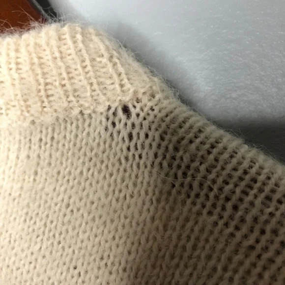 Vintage the baby alpaca nordic cream sweater - Picture 9 of 9